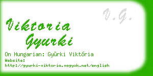 viktoria gyurki business card